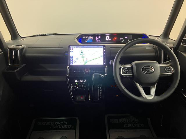 タントカスタムＲＳ／１０インチナビ／ＥＴＣ／クルコン／後席モニター１０インチナビ／バックカメラ／ステアリングスイッチ／ＥＴＣ／前後ドラレコ／後席モニター／クルーズコントロール／前席シートヒーター／両側パワースライドドア／ＬＥＤヘッドライト・フォグランプ／キーフリー（大阪府）の中古車