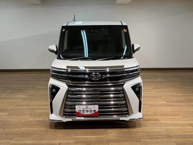 タントカスタムＲＳ／１０インチナビ／ＥＴＣ／クルコン／後席モニター１０インチナビ／バックカメラ／ステアリングスイッチ／ＥＴＣ／前後ドラレコ／後席モニター／クルーズコントロール／前席シートヒーター／両側パワースライドドア／ＬＥＤヘッドライト・フォグランプ／キーフリー（大阪府）の中古車