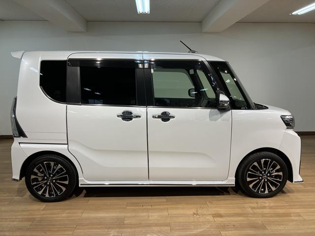 タントカスタムＲＳ／１０インチナビ／ＥＴＣ／クルコン／後席モニター１０インチナビ／バックカメラ／ステアリングスイッチ／ＥＴＣ／前後ドラレコ／後席モニター／クルーズコントロール／前席シートヒーター／両側パワースライドドア／ＬＥＤヘッドライト・フォグランプ／キーフリー（大阪府）の中古車