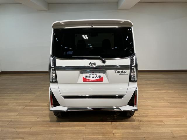 タントカスタムＲＳ／１０インチナビ／ＥＴＣ／クルコン／後席モニター１０インチナビ／バックカメラ／ステアリングスイッチ／ＥＴＣ／前後ドラレコ／後席モニター／クルーズコントロール／前席シートヒーター／両側パワースライドドア／ＬＥＤヘッドライト・フォグランプ／キーフリー（大阪府）の中古車