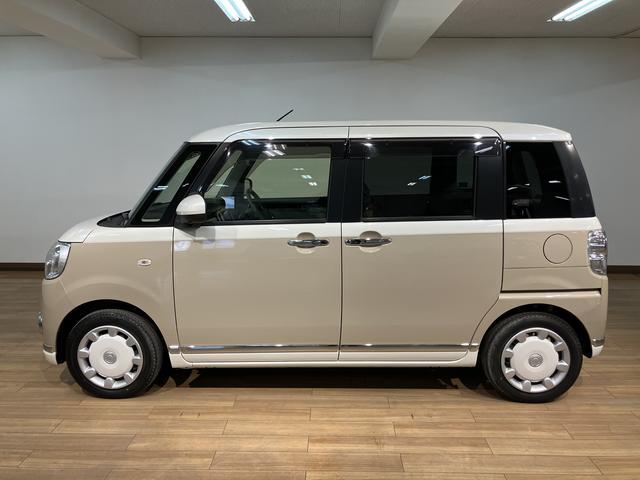 ムーヴキャンバスGメイクアップVS SAIII/走行1.2万km/ナビ走行1.2万km/ナビゲーション/パノラマモニター/ステアリングスイッチ/ETC/前後ドラレコ/運転席シートヒーター/両側パワースライドドア/LEDヘッドライト・フォグ/オートエアコン/キーフリー(大阪府)の中古車