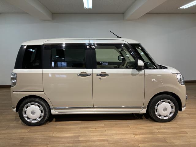 ムーヴキャンバスGメイクアップVS SAIII/走行1.2万km/ナビ走行1.2万km/ナビゲーション/パノラマモニター/ステアリングスイッチ/ETC/前後ドラレコ/運転席シートヒーター/両側パワースライドドア/LEDヘッドライト・フォグ/オートエアコン/キーフリー(大阪府)の中古車