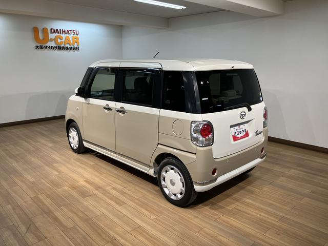 ムーヴキャンバスGメイクアップVS SAIII/走行1.2万km/ナビ走行1.2万km/ナビゲーション/パノラマモニター/ステアリングスイッチ/ETC/前後ドラレコ/運転席シートヒーター/両側パワースライドドア/LEDヘッドライト・フォグ/オートエアコン/キーフリー(大阪府)の中古車