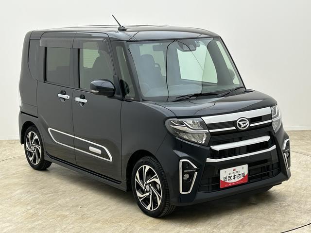 タントカスタムRSスタイルセレクション/9インチナビ/クルコン9インチナビ/バックカメラ/ステアリングスイッチ/ETC/前後ドラレコ/クルーズコントロール/前席シートヒーター/両側パワースライドドア/LEDヘッドライト・フォグランプ/オートエアコン/キーフリー(大阪府)の中古車