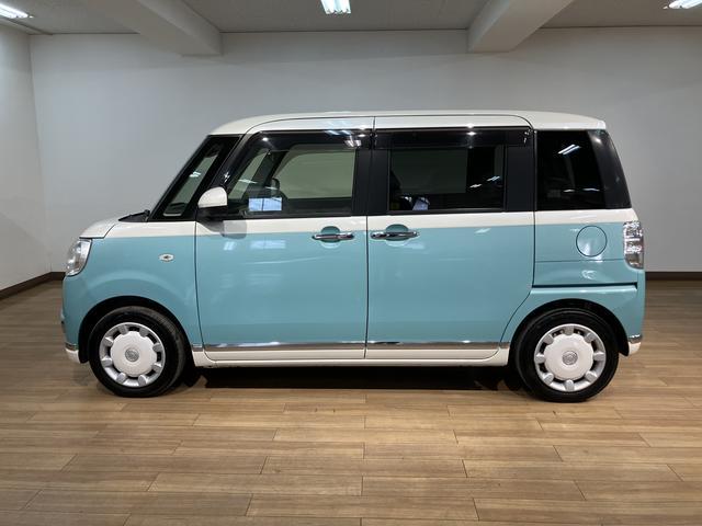 ムーヴキャンバスＧメイクアップＶＳ　ＳＡIII／ナビ／パノラマモニターナビゲーション／パノラマモニター／ステアリングスイッチ／ＥＴＣ／前後ドラレコ／ＵＳＢアダプター／運転席シートヒーター／両側パワースライドドア／ＬＥＤヘッドライト・フォグ／オートエアコン／キーフリー（大阪府）の中古車