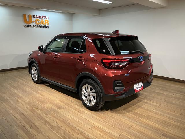 ロッキーX HEV/走行0.1万km/CDチューナー/キーフリー走行0.1万km/1年間走行距離無制限保証/ハイブリッド車/CDチューナー/USBアダプター/電動パーキングブレーキ/LEDヘッドライト/アルミホイール/オートエアコン/キーフリー/(大阪府)の中古車