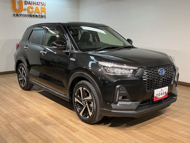 ロッキープレミアムＧ　ＨＥＶ／１．０万ｋｍ／９インチナビ／クルコン走行１．０万ｋｍ／９インチナビ／パノラマモニター／ＥＴＣ／前後ドラレコ／クルーズコントロール／ＵＳＢ・ＨＤＭＩアダプター／前席シートヒーター／ＬＥＤヘッドライト・フォグ／オートエアコン／キーフリー（大阪府）の中古車