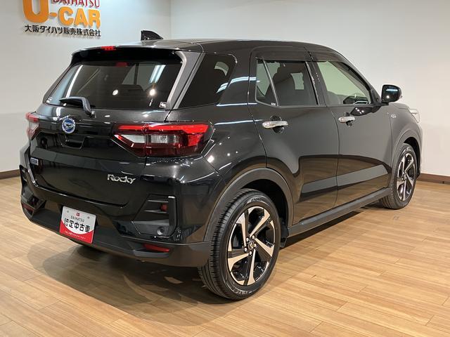 ロッキープレミアムＧ　ＨＥＶ／１．０万ｋｍ／９インチナビ／クルコン走行１．０万ｋｍ／９インチナビ／パノラマモニター／ＥＴＣ／前後ドラレコ／クルーズコントロール／ＵＳＢ・ＨＤＭＩアダプター／前席シートヒーター／ＬＥＤヘッドライト・フォグ／オートエアコン／キーフリー（大阪府）の中古車