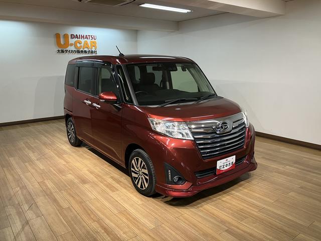 トールカスタムＧ　リミテッド　ＳＡIII／９インチナビ／Ｐモニター１年間走行距離無制限保証／９インチナビ／パノラマモニター／ステアリングスイッチ／ＥＴＣ／ドラレコ／クルコン／前席シートヒーター／両側パワースライドドア／ＬＥＤヘッドライト・フォグ／キーフリー（大阪府）の中古車