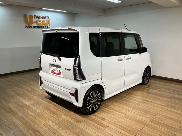 タントカスタムＲＳ／走行１．７万ｋｍ／ナビ／バックカメラ／クルコン１年間走行距離無制限保証／ナビゲーション／バックカメラ／ステアリングスイッチ／ＥＴＣ／前後ドラレコ／クルーズコントロール／前席シートヒーター／両側パワースライドドア／ＬＥＤヘッドライト・フォグランプ（大阪府）の中古車