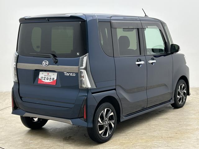 タントカスタムＸ／０．８万ｋｍ／ナビ／Ｂカメラ／ＥＴＣ／ドラレコ走行０．８万ｋｍ／ナビゲーション／バックカメラ／ステアリングスイッチ／ＥＴＣ／ナビ連動前後ドラレコ／前席シートヒーター／両側パワースライドドア／ＬＥＤヘッドライト・フォグ／オートエアコン／キーフリー（大阪府）の中古車