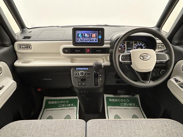 ムーヴキャンバスストライプスＧ／Ｒ７年式／走行０．７万ｋｍ／ナビ／ＰモニターＲ７年式／走行０．７万ｋｍ／ナビゲーション／パノラマモニター／ＥＴＣ／ナビ連動前後ドラレコ／前席シートヒーター／両側パワースライドドア／ＬＥＤヘッドライト・フォグランプ／オートエアコン／キーフリー（大阪府）の中古車