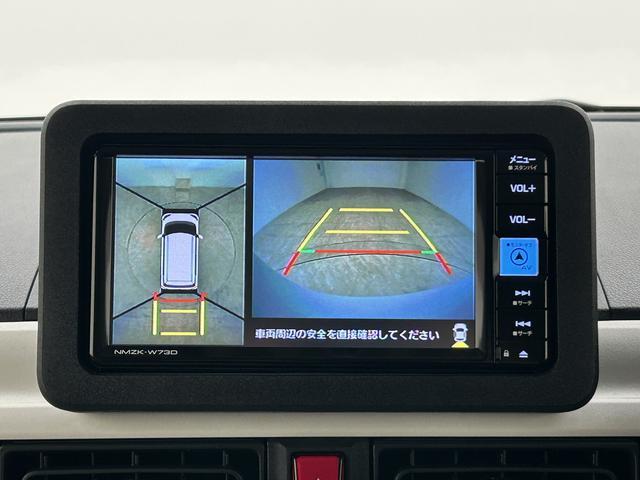 ムーヴキャンバスストライプスＧ／Ｒ７年式／走行０．７万ｋｍ／ナビ／ＰモニターＲ７年式／走行０．７万ｋｍ／ナビゲーション／パノラマモニター／ＥＴＣ／ナビ連動前後ドラレコ／前席シートヒーター／両側パワースライドドア／ＬＥＤヘッドライト・フォグランプ／オートエアコン／キーフリー（大阪府）の中古車
