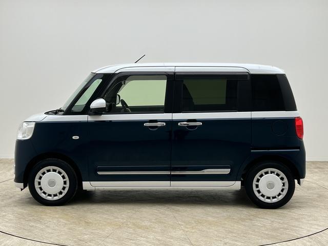 ムーヴキャンバスストライプスＧ／Ｒ７年式／走行０．７万ｋｍ／ナビ／ＰモニターＲ７年式／走行０．７万ｋｍ／ナビゲーション／パノラマモニター／ＥＴＣ／ナビ連動前後ドラレコ／前席シートヒーター／両側パワースライドドア／ＬＥＤヘッドライト・フォグランプ／オートエアコン／キーフリー（大阪府）の中古車