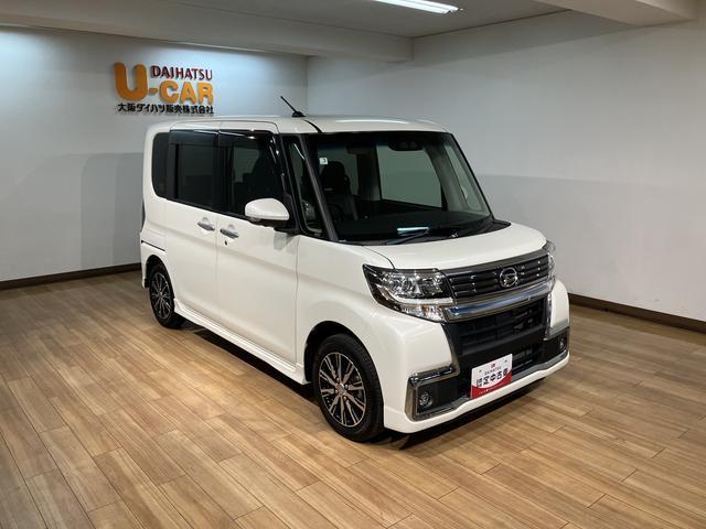 タントカスタムＸ　トップエディションＶＳ　ＳＡIII／ナビ／ＥＴＣ１年間走行距離無制限保証付き／ナビゲーション／パノラマモニター／ステアリングスイッチ／ＥＴＣ／ドラレコ／運転席シートヒーター／両側パワースライドドア／ＬＥＤヘッドライト・フォグランプ／キーフリー（大阪府）の中古車