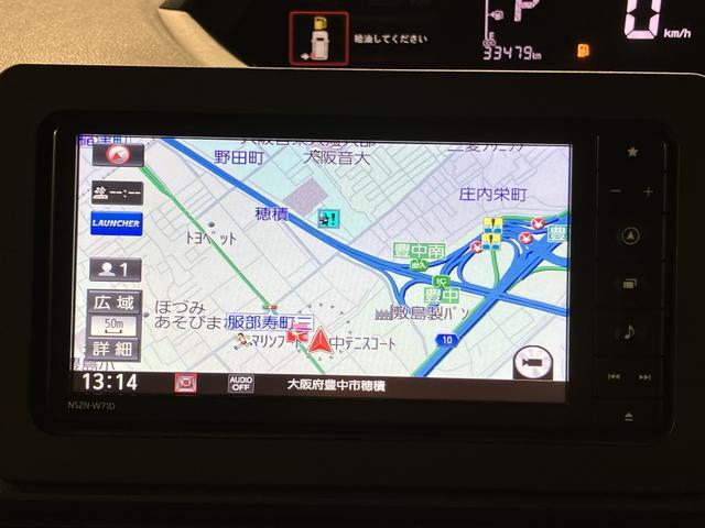 タントＸ／ナビ／バックカメラ／ＥＴＣ／ナビ連動前後ドラレコ１年間走行距離無制限保証／ナビゲーション／バックカメラ／ステアリングスイッチ／ＥＴＣ／ナビ連動前後ドラレコ／前席シートヒーター／片側パワースライドドア／ＬＥＤヘッドライト／オートエアコン／キーフリー（大阪府）の中古車