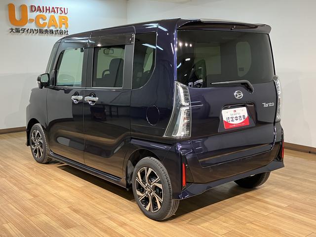 タントカスタムＸ／走行１．２万ｋｍ／ナビ／／パノラマモニター走行１．２万ｋｍ／ナビゲーション／パノラマモニター／ステアリングスイッチ／ＥＴＣ／ナビ連動前後ドラレコ／ＵＳＢ・ＨＤＭＩアダプター／前席シートヒーター／両側パワースライドドア／キーフリー（大阪府）の中古車