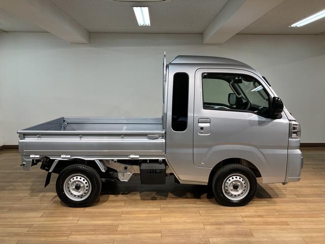 ハイゼットトラックジャンボエクストラ／届出済未使用車／Ｒ８年式／４ＷＤ／１６Ｋ届出済未使用車／Ｒ８年式／走行１６Ｋｍ／４ＷＤ／ＣＶＴ車／ＬＥＤヘッドライト・フォグランプ／電動格納ミラー／パワーウィンドー／作業灯／エアコン／パワステ／プッシュボタンスタート／キーフリー（大阪府）の中古車