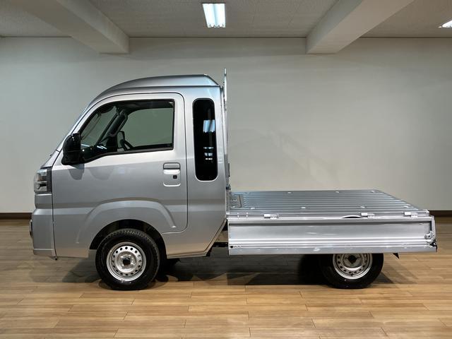 ハイゼットトラックジャンボエクストラ／届出済未使用車／Ｒ８年式／４ＷＤ／１６Ｋ届出済未使用車／Ｒ８年式／走行１６Ｋｍ／４ＷＤ／ＣＶＴ車／ＬＥＤヘッドライト・フォグランプ／電動格納ミラー／パワーウィンドー／作業灯／エアコン／パワステ／プッシュボタンスタート／キーフリー（大阪府）の中古車