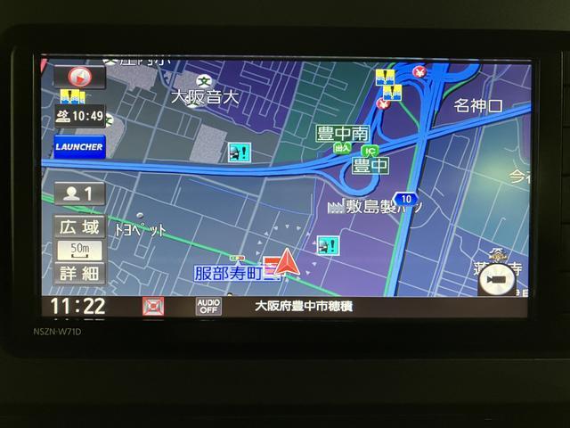 タントカスタムXスタイルセレクション/ナビ/バックカメラ/ドラレコナビゲーション/バックカメラ/ステアリングスイッチ/ETC/ナビ連動前後ドラレコ/前席シートヒーター/両側パワースライドドア/LEDヘッドライト・フォグランプ/アルミ/オートエアコン/キーフリー(大阪府)の中古車