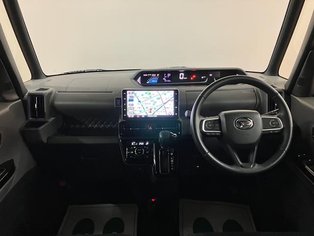 タントカスタムRS/9インチナビ/パノラマモニター/クルコン1年間走行距離無制限保証/9インチナビ/パノラマモニター/ステアリングスイッチ/ETC/ナビ連動前後ドラレコ/クルーズコントロール/両側パワースライドドア/LEDヘッドライト・フォグランプ/キーフリー(大阪府)の中古車