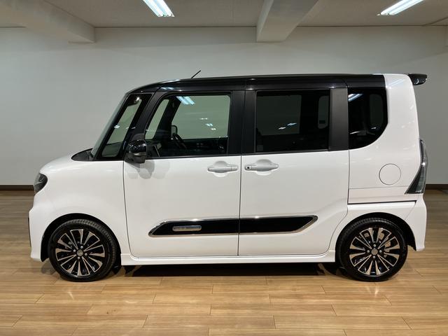 タントカスタムRS/9インチナビ/パノラマモニター/クルコン1年間走行距離無制限保証/9インチナビ/パノラマモニター/ステアリングスイッチ/ETC/ナビ連動前後ドラレコ/クルーズコントロール/両側パワースライドドア/LEDヘッドライト・フォグランプ/キーフリー(大阪府)の中古車