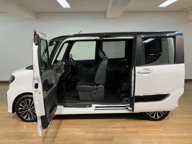 タントカスタムRS/9インチナビ/パノラマモニター/クルコン1年間走行距離無制限保証/9インチナビ/パノラマモニター/ステアリングスイッチ/ETC/ナビ連動前後ドラレコ/クルーズコントロール/両側パワースライドドア/LEDヘッドライト・フォグランプ/キーフリー(大阪府)の中古車