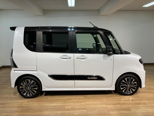 タントカスタムRS/9インチナビ/パノラマモニター/クルコン1年間走行距離無制限保証/9インチナビ/パノラマモニター/ステアリングスイッチ/ETC/ナビ連動前後ドラレコ/クルーズコントロール/両側パワースライドドア/LEDヘッドライト・フォグランプ/キーフリー(大阪府)の中古車