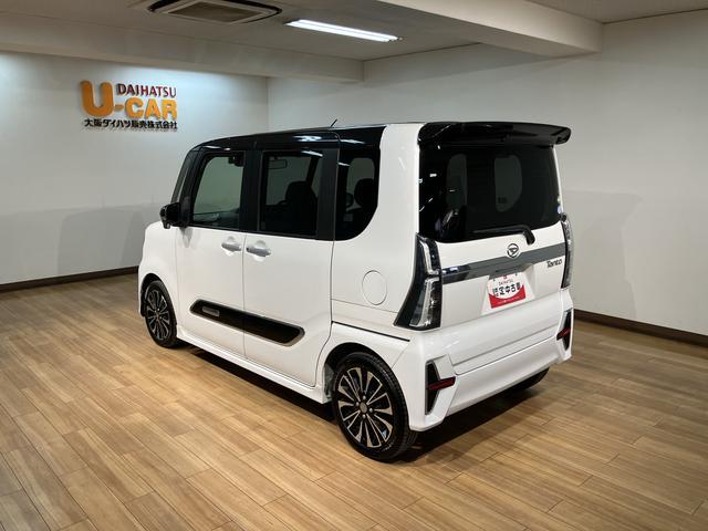 タントカスタムRS/9インチナビ/パノラマモニター/クルコン1年間走行距離無制限保証/9インチナビ/パノラマモニター/ステアリングスイッチ/ETC/ナビ連動前後ドラレコ/クルーズコントロール/両側パワースライドドア/LEDヘッドライト・フォグランプ/キーフリー(大阪府)の中古車