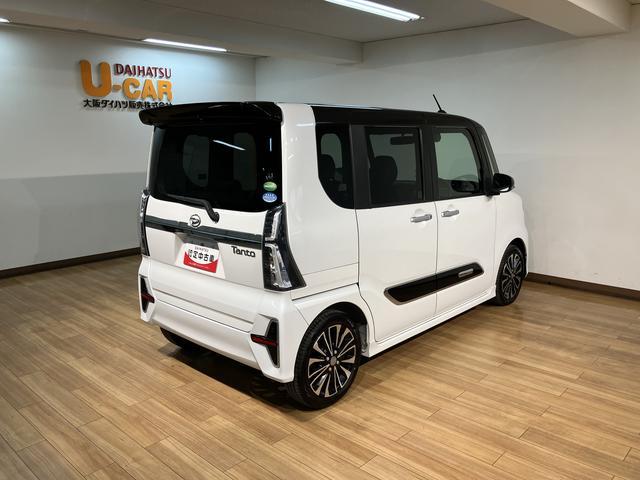 タントカスタムRS/9インチナビ/パノラマモニター/クルコン1年間走行距離無制限保証/9インチナビ/パノラマモニター/ステアリングスイッチ/ETC/ナビ連動前後ドラレコ/クルーズコントロール/両側パワースライドドア/LEDヘッドライト・フォグランプ/キーフリー(大阪府)の中古車