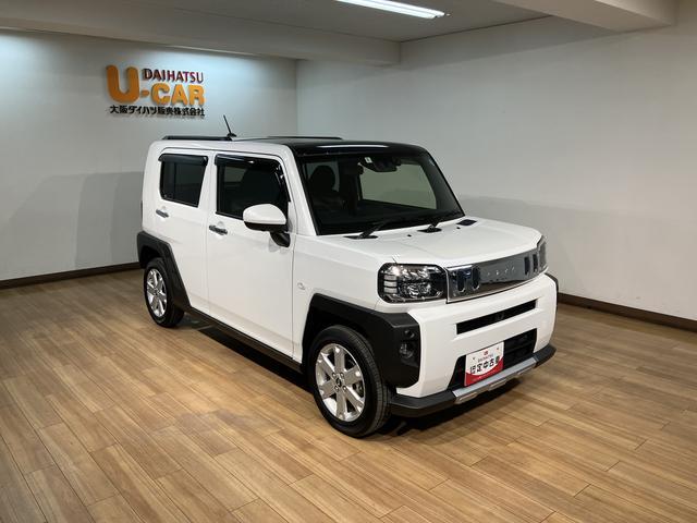タフトGターボ クロムベンチャー/走行0.8万km/ナビ/クルコン走行0.8万km/ナビゲーション/パノラマモニター/ステアリングスイッチ/ETC/ナビ連動前後ドラレコ/クルーズコントロール/電動パーキングブレーキ/前席シートヒーター/LEDヘッドライト・フォグ(大阪府)の中古車