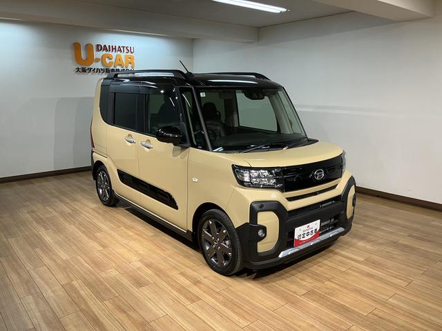 タントファンクロスターボ/走行1.5万km/ナビ/パノラマモニター走行1.5万km/ナビゲーション/パノラマモニター/ステアリングスイッチ/ETC/ナビ連動前後ドラレコ/前席シートヒーター/両側パワースライドドア/LEDヘッドライト・フォグランプ/キーフリー(大阪府)の中古車