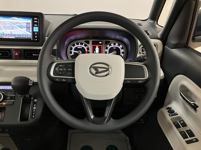 ムーヴキャンバスストライプスG/R8年式/届出済未使用車/ナビ/バックカメラ届出済未使用車/R8年式/走行15km/25年モデルナビ/バックカメラ/ステアリングスイッチ/前席シートヒーター/電動パーキングブレーキ/両側パワースライドドア/LEDヘッドライト・フォグランプ(大阪府)の中古車
