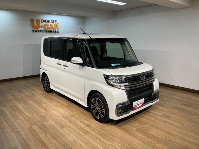 タントカスタムRS トップエディションSAIII/ナビ/Bカメラ1年間走行距離無制限保証/ナビゲーション/バックカメラ/ETC/ドライブレコーダー/運転席シートヒーター/両側パワースライドドア/LEDヘッドライト・フォグランプ/アルミホ/オートエアコン/キーフリー(大阪府)の中古車