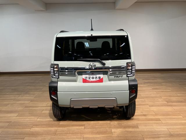 タフトＧターボ　クロムベンチャー／走行５８８ｋｍ／元弊社試乗車元弊社試乗車／走行５８８ｋｍ／バックカメラ対応車／ステアリングスイッチ／クルーズコントロール／前席シートヒーター／電動パーキングブレーキ／ＬＥＤヘッドライト・フォグランプ／オートエアコン／キーフリー（大阪府）の中古車