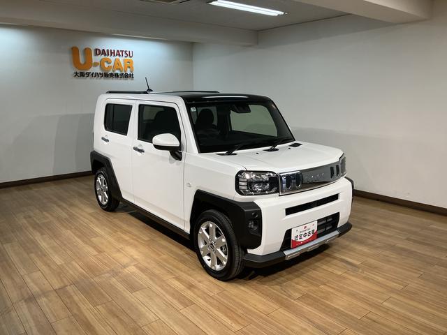 タフトＧターボ　クロムベンチャー／走行３８１ｋｍ／元弊社試乗車元弊社試乗車／走行３８１ｋｍ／バックカメラ対応車／ステアリングスイッチ／クルーズコントロール／前席シートヒーター／電動パーキングブレーキ／ＬＥＤヘッドライト・フォグランプ／オートエアコン／キーフリー（大阪府）の中古車