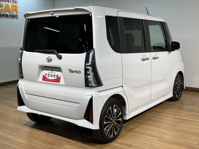 タントカスタムＲＳ／走行１．４万ｋｍ／２５年モデルナビ／パノラマＭ走行１．４万ｋｍ／２５年モデルナビ／パノラマモニター／ステアリングスイッチ／ＵＳＢアダプター／前席シートヒーター／両側パワースライドドア／ＬＥＤヘッドライト・フォグランプ／オートエアコン／キーフリー（大阪府）の中古車