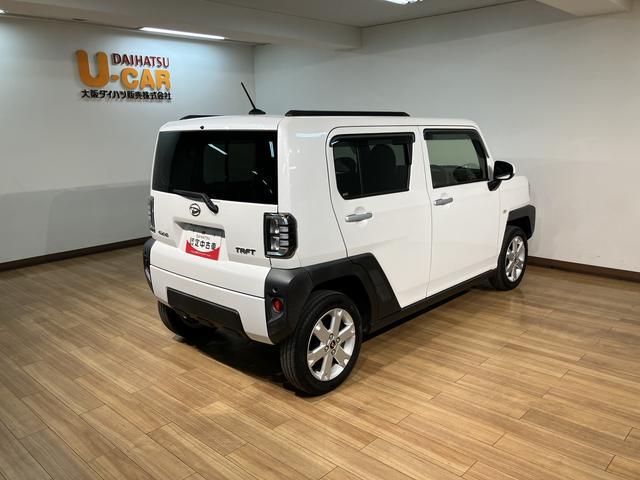 タフトＧ／４ＷＤ／走行２．９万ｋｍ／ナビ／バックカメラ／キーフリー４ＷＤ／走行２．９万ｋｍ／ナビゲーション／バックカメラ／ステアリングスイッチ／ＵＳＢアダプター／前席シートヒーター／電動パーキングブレーキ／ＬＥＤヘッドライト・フォグランプ／オートエアコン／キーフリー（大阪府）の中古車