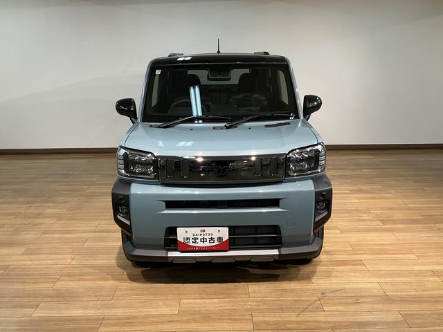タフトGターボ ダーククロムベンチャー/元試乗車/走行319km元弊社試乗車/走行319km/バックカメラ対応車/クルーズコントロール/前席シートヒーター/電動パーキングブレーキ/LEDヘッドライト・フォグランプ/アルミホイール/オートエアコン/キーフリー(大阪府)の中古車