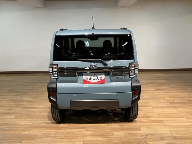 タフトGターボ ダーククロムベンチャー/元試乗車/走行319km元弊社試乗車/走行319km/バックカメラ対応車/クルーズコントロール/前席シートヒーター/電動パーキングブレーキ/LEDヘッドライト・フォグランプ/アルミホイール/オートエアコン/キーフリー(大阪府)の中古車