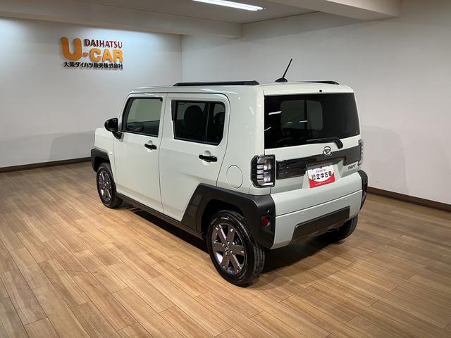 タフトG ダーククロムベンチャー/届出済未使用車/クルコン届出済未使用車/R8年式/走行17km/バックカメラ対応車/クルーズコントロール/前席シートヒーター/LEDヘッドライト・フォグランプ/アルミホイール/アルミホイール/オートエアコン/キーフリー(大阪府)の中古車