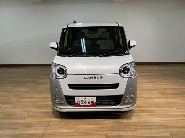 ムーヴキャンバスストライプスG/走行0.1万km/元試乗車/ナビ/Bカメラ走行0.1万km/元弊社試乗車/ナビゲーション/バックカメラ/ステアリングスイッチ/前席シートヒーター/USBアダプター/両側パワースライドドア/LEDヘッドライト・フォグ/オートエアコン/キーフリー(大阪府)の中古車