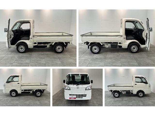 ハイゼットトラックスタンダード　２ＷＤ　５ＭＴ　ＡＭ／ＦＭラジオ５速マニュアルミッション車　ＡＭ／ＦＭラジオ　運転席エアバッグ　マニュアルエアコン　マニュアルレベリング　バッテリーカバー　ゲートプロテクター（滋賀県）の中古車