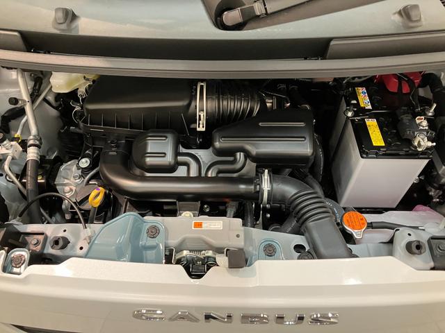 ムーヴキャンバスストライプスＧ　９型ディスプレイオーディオ　届出済未使用車衝突被害軽減ブレーキ　コーナーセンサー　９型ディスプレイオーディオ　フルセグ　Ｂｌｕｅｔｏｏｔｈ　ＵＳＢ　バックカメラ　両側電動スライドドア　前席シートヒーター　ＬＥＤ　ワイヤレス充電器　エコアイドル（滋賀県）の中古車