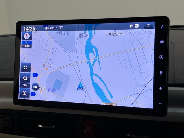 ムーヴキャンバスストライプスG 10型フルセグナビ Bカメラ 前後ドラレコ衝突被害軽減ブレーキ コーナセンサー 10型フルセグナビ Bluetooth USB バックカメラ 前後ドラレコ 両側電動スライドドア LED オートライト オートエアコン 前席シートヒーター(滋賀県)の中古車