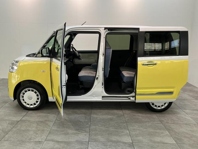 ムーヴキャンバスストライプスG 10型フルセグナビ Bカメラ 前後ドラレコ衝突被害軽減ブレーキ コーナセンサー 10型フルセグナビ Bluetooth USB バックカメラ 前後ドラレコ 両側電動スライドドア LED オートライト オートエアコン 前席シートヒーター(滋賀県)の中古車