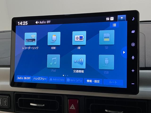 ムーヴキャンバスストライプスG 10型フルセグナビ Bカメラ 前後ドラレコ衝突被害軽減ブレーキ コーナセンサー 10型フルセグナビ Bluetooth USB バックカメラ 前後ドラレコ 両側電動スライドドア LED オートライト オートエアコン 前席シートヒーター(滋賀県)の中古車