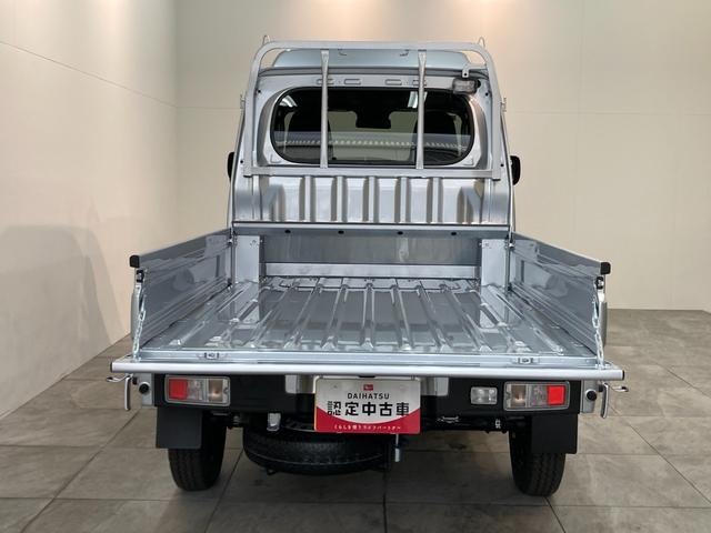 ハイゼットトラックジャンボエクストラ　４ＷＤ　ＣＶＴ車　届出済未使用車追突被害軽減ブレーキ　スマアシ　コーナーセンサー　ＬＥＤ　スマートキー　エアコン　パワステ　荷台作業灯　パートタイム４ＷＤ　デフロック（滋賀県）の中古車