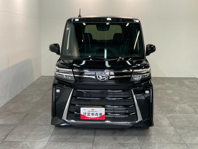 タントカスタムＲＳ　届出済未使用車　両側電動スライドドア追突被害軽減ブレーキ　スマアシ　コーナーセンサー　ＬＥＤ　スマートキー　両側電動スライドドア　前席シートヒーター　ナビ取付時用バックカメラ（滋賀県）の中古車