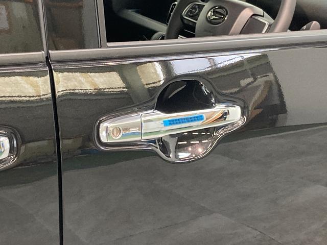 タントカスタムＲＳ　届出済未使用車　両側電動スライドドア追突被害軽減ブレーキ　スマアシ　コーナーセンサー　ＬＥＤ　スマートキー　両側電動スライドドア　前席シートヒーター　ナビ取付時用バックカメラ（滋賀県）の中古車